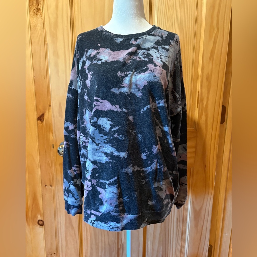 Athleta Balance Pullover Sweatshirt  "Marine Black" colorway women’s M